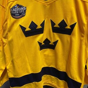 Arviossov Yellow and Black Hockey Jersey